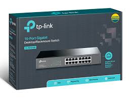 TP-LINK TL-SG1016D 16-PORT DESKTOP OR RACKMOUNT GIGABIT SWITCH
