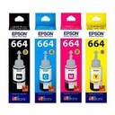 EPSON CARTRIDGE T664 ( T6641BLACK,T6642CYAN,T6643 MAGENTA,T6644 YELLOW)