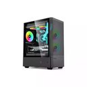 Value Top NUBIA21F3 Mini Tower Micro-ATX Gaming Case with Built-In 5 x ARGB Fan